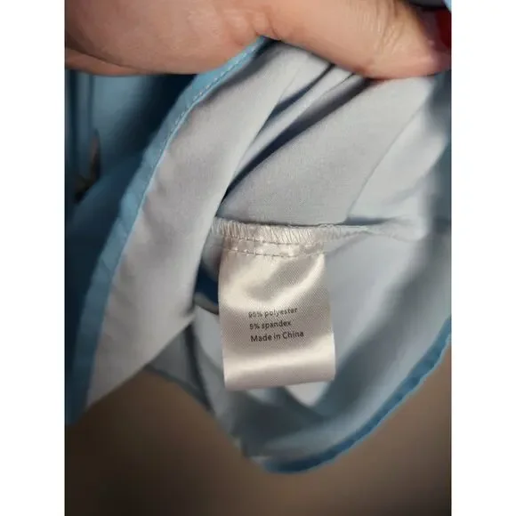 Hardaddy Hawaiian Shirt Size 4XL Blue Pirate Button Front Short Sleeve - Picture 4 of 8